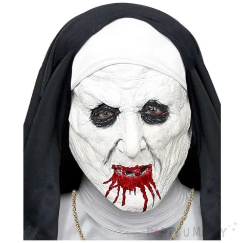 maska krwawa zakonnica lateksowa widmann