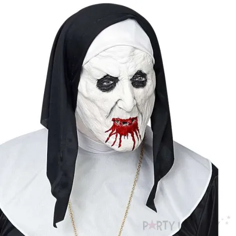 maska krwawa zakonnica lateksowa widmann