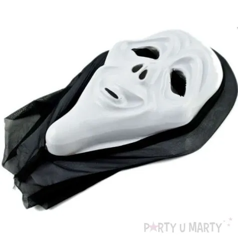 maska krzyk chill z kapturem plastikowa