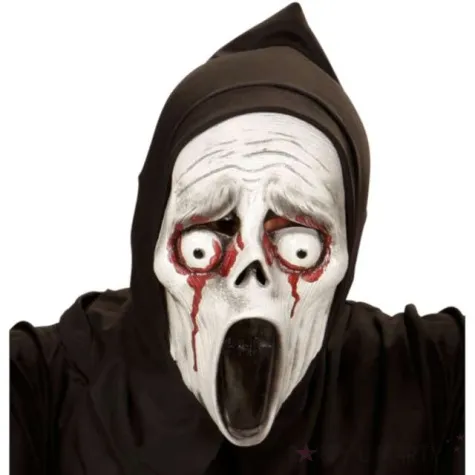 maska krzyk z wytrzesczonymi oczami widmann