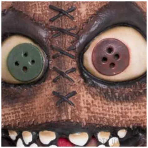 maska lalka voodoo lateksowa folat