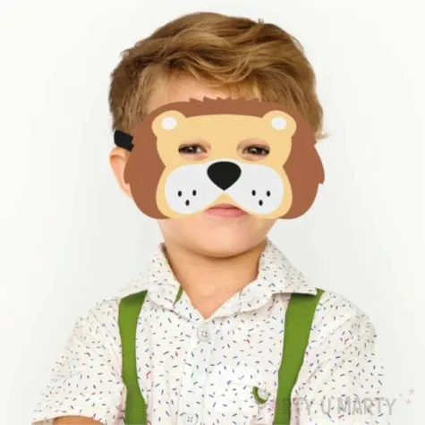 maska lew filcowa partypal