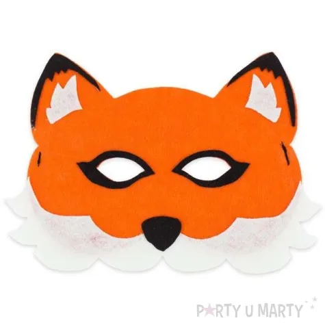 maska lisek filcowa godan