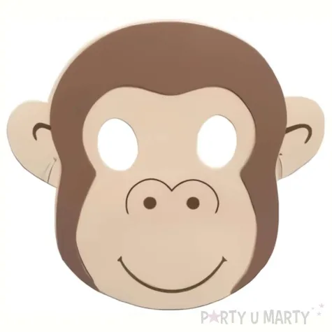 maska malpka piankowa partytino