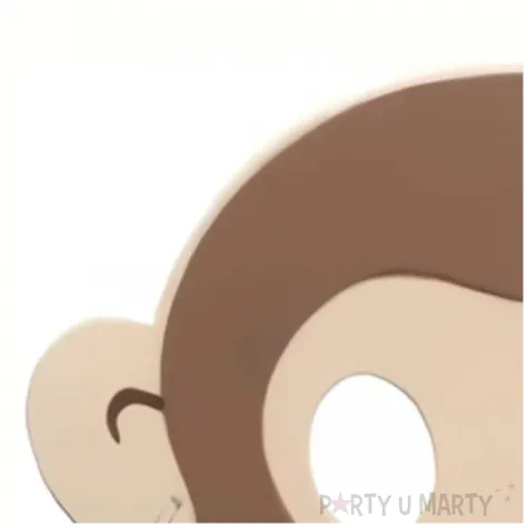 maska malpka piankowa partytino