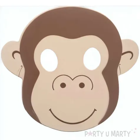 maska malpka piankowa partytino