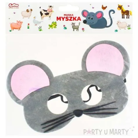 maska myszka filcowa godan