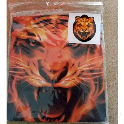 maska nowa twarz ognisty tygrys materialowa godan