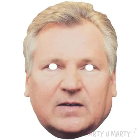 maska papierowa aleksander kwasniewski powergift