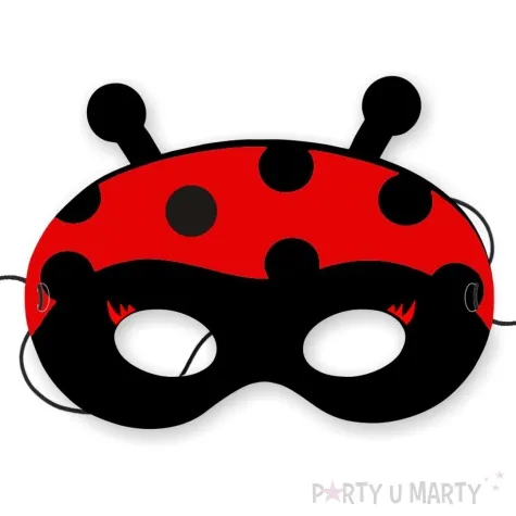 maska papierowa biedronka rozm uniwersalny