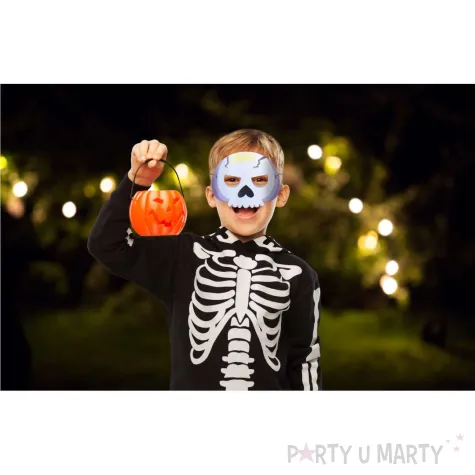 maska papierowa halloween czaszka peknieta rozm uniwersalny