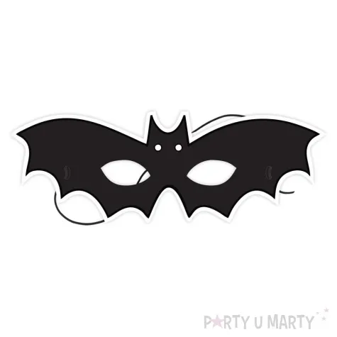 maska papierowa halloween nietoperz rozm uniwersalny