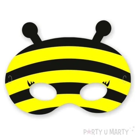 maska papierowa pszczolka rozm uniwersalny