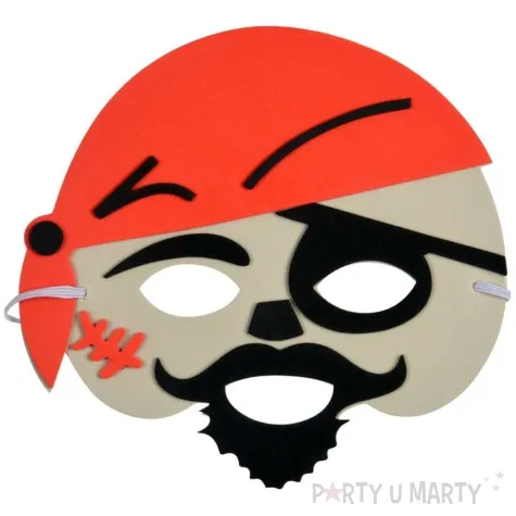 maska pirat w chuscie piankowa arpex