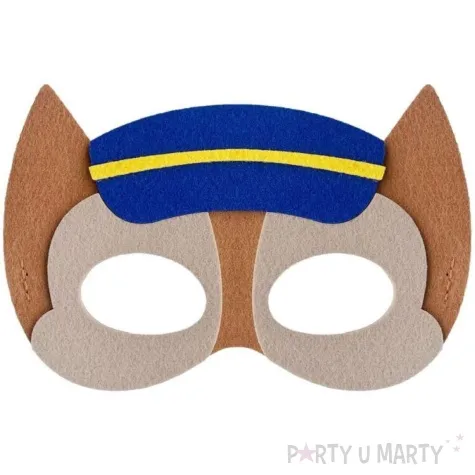 maska psia brygada policjant filcowa godan