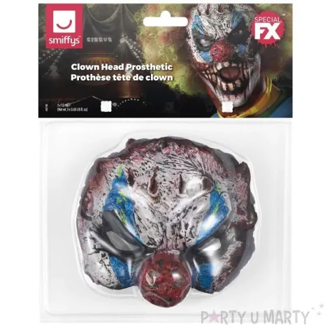maska psychopatyczny klaun pianka lateksowa smiffys