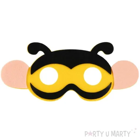 maska pszczolka filcowa partypal