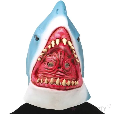 maska rekin zarlacz lateksowa guirca