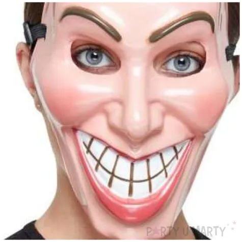 maska smiler mezczyzna smiffys