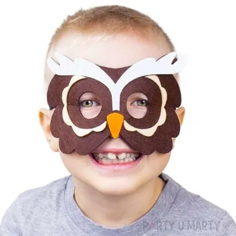 maska sowa filcowa godan
