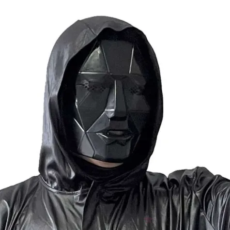 maska squid boss czarna godan