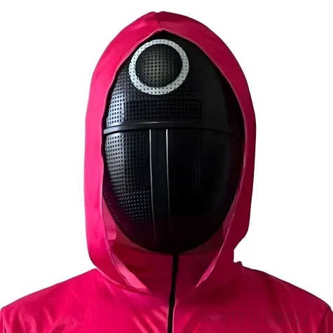 maska squid game kolko czarny godan