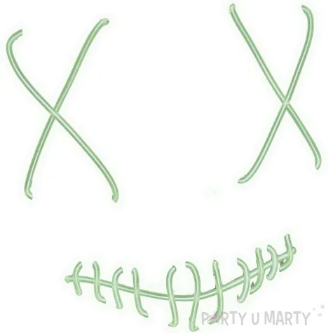 maska statua wolnosci swiecaca plastikowa guirca