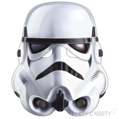 maska stormtrooper szturmowiec papierowa rubies