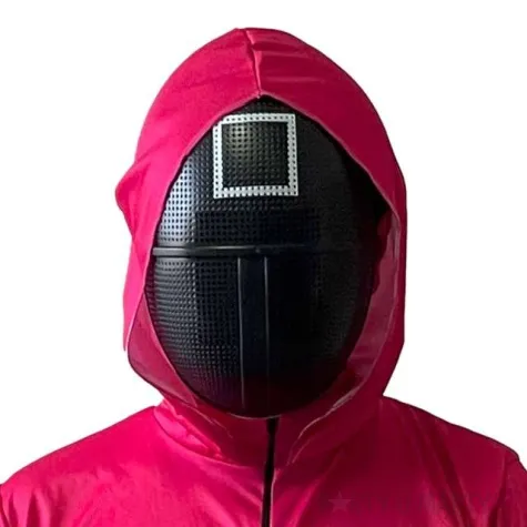 maska straznik squid symbol kwadratu czarna godan