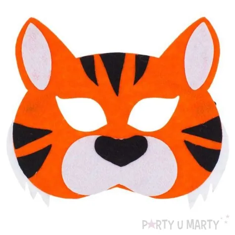 maska tygrys filcowa godan