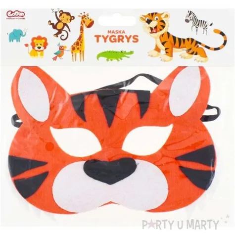 maska tygrys filcowa godan