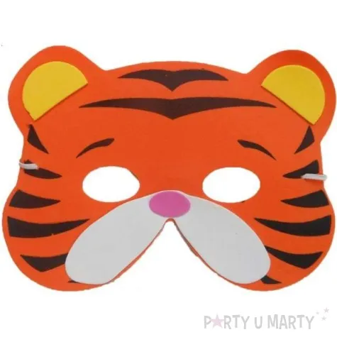 maska tygrys piankowa partytino