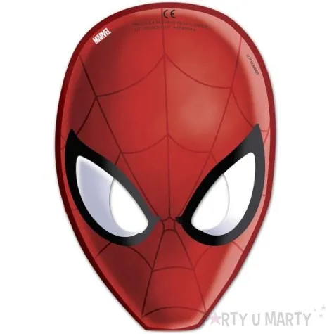 maska ultimate spiderman web warriors procos 6 szt