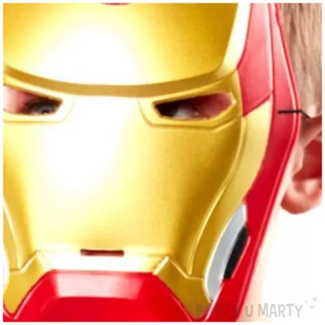 maska wenecka iron man dla dzieci