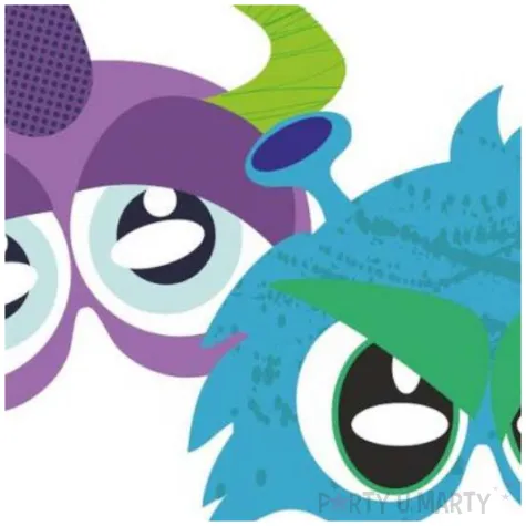 maska wesole potwory papierowa godan