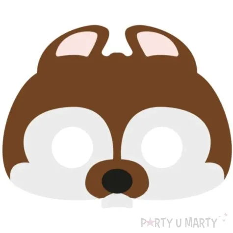 maska wiewiorka filcowa partypal