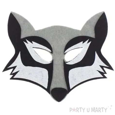 maska wilk filcowa godan