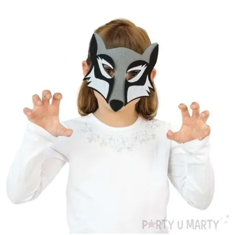 maska wilk filcowa godan