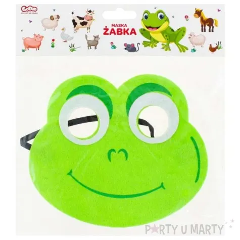 maska zabka filcowa godan