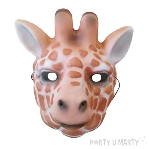 maska zyrafa pianka 3d