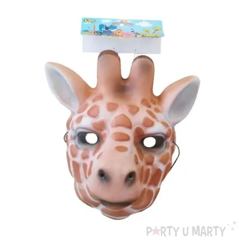 maska zyrafa pianka 3d