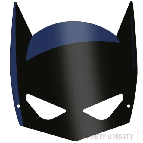 maski papierowe batman amscan 8 szt
