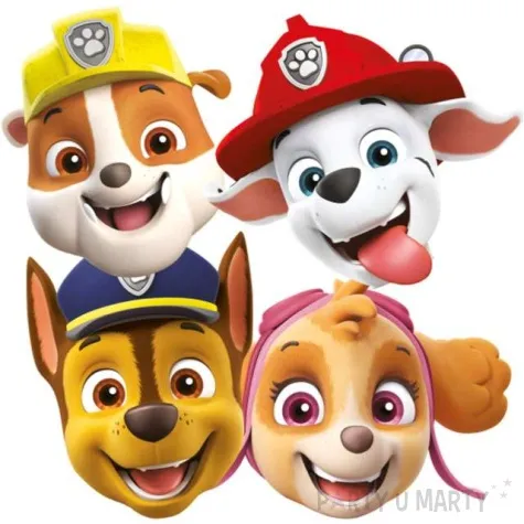 maski paw patrol amscan 8 szt