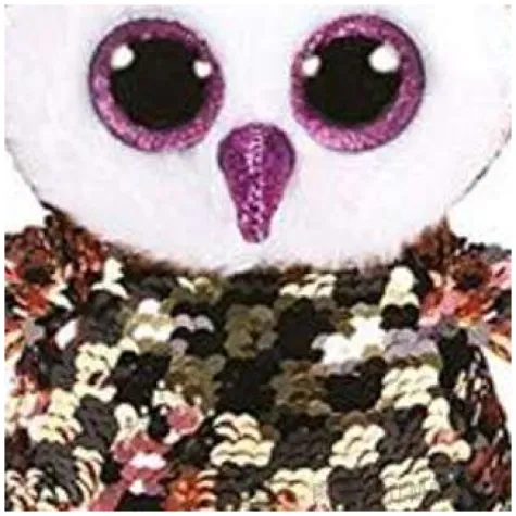 maskotka cekinowa sowa godan