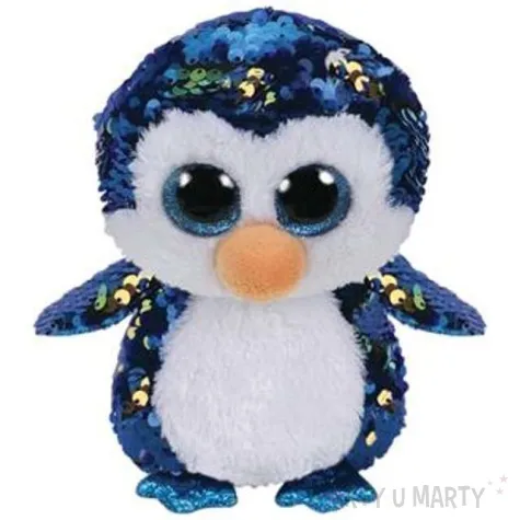 maskotka cekinowy pigwinek godan