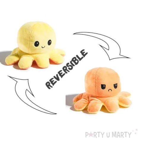 maskotka przewrotna osmiornica pomaranczowa zolta gadgetmaster