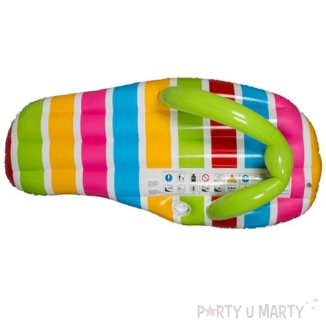 materac do plywania klapek japonek z miejscem na puszke ootb 150 x 75 cm