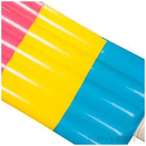 materac do plywania lod na patyku trzy kolory ootb 180 cm