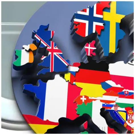 metalowa przypinka z okazji dnia jezykow obcych dodatek do stroju do szkoly jezykowej