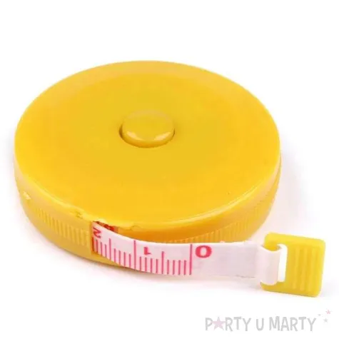 miara krawiecka centymetr samonawijajacy zolta stoklasa 150 cm